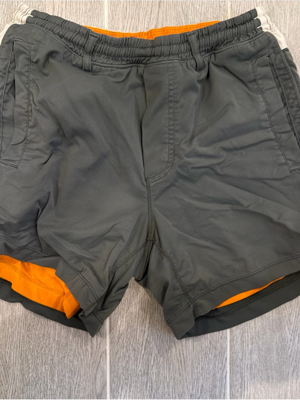 Birddogs khaki shorts 5 inch lined